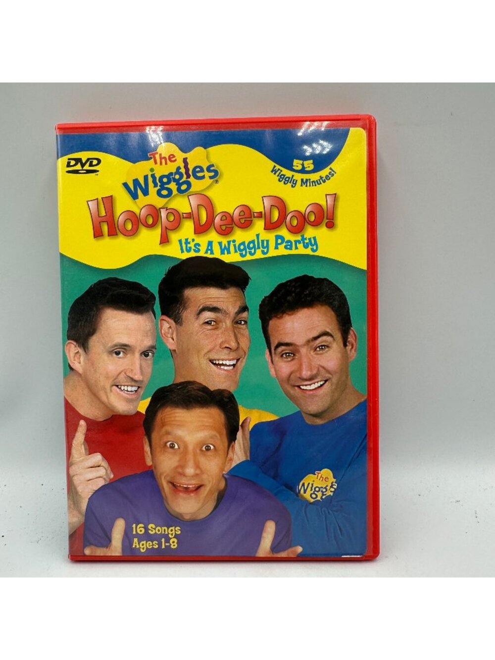 The Wiggles Hoop Dee Doo Its A Wiggly Party DVD 2002 Musical Kids Friendly